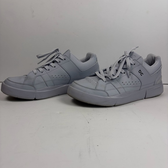 On Running Shoes - ON The Roger Clubhouse Shoes Women's Size 8.5 Heather Blue Gray 3WD11072350